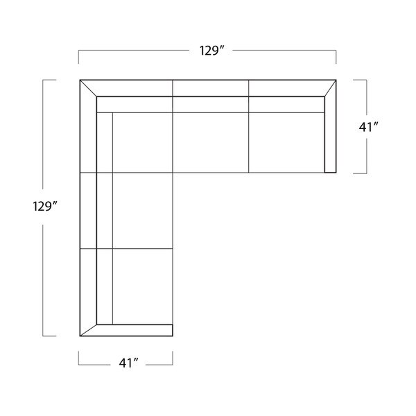 Oslo 5 Piece Sectional (Oyster)